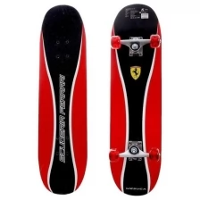 Ferrari Скейтборд FERRARI 31X8, цвет чёрный/красный
